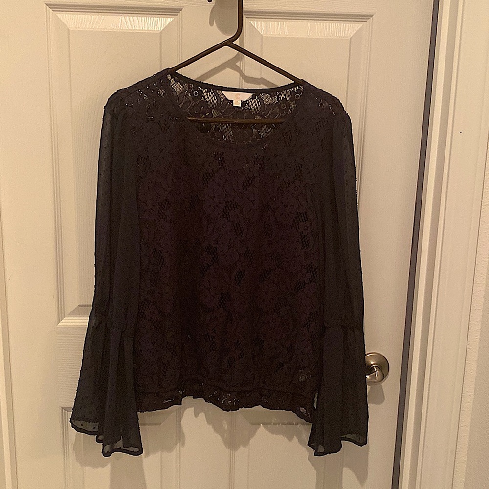 Lacy elegant formal blouse